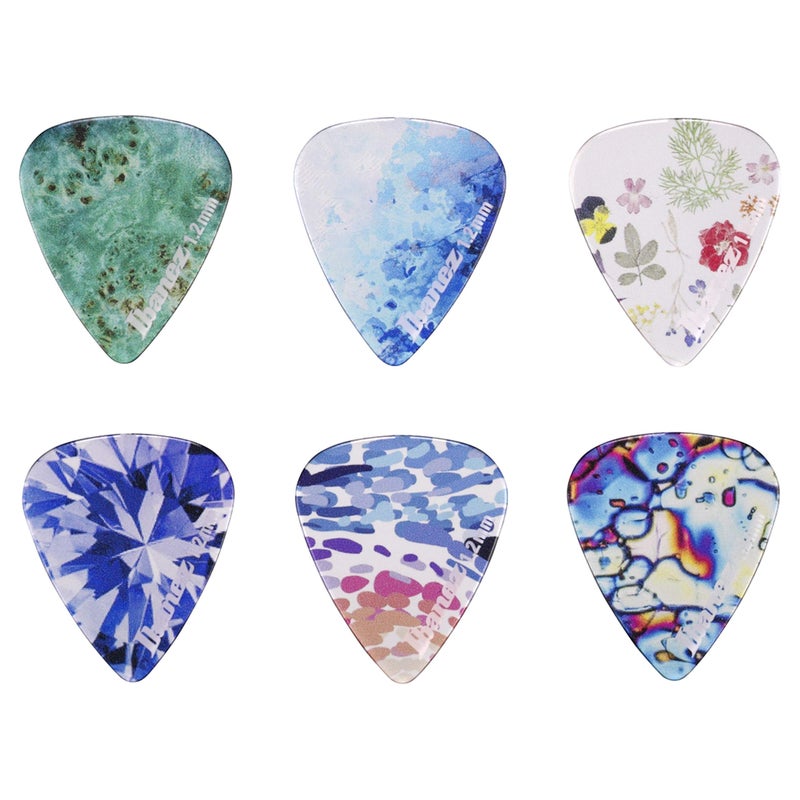 Ibanez KALEIDO Series Picks 6 Pack 1.2mm - Image 1